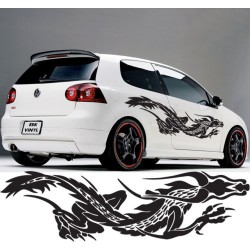 Tribal Car Side Decal 2pcs