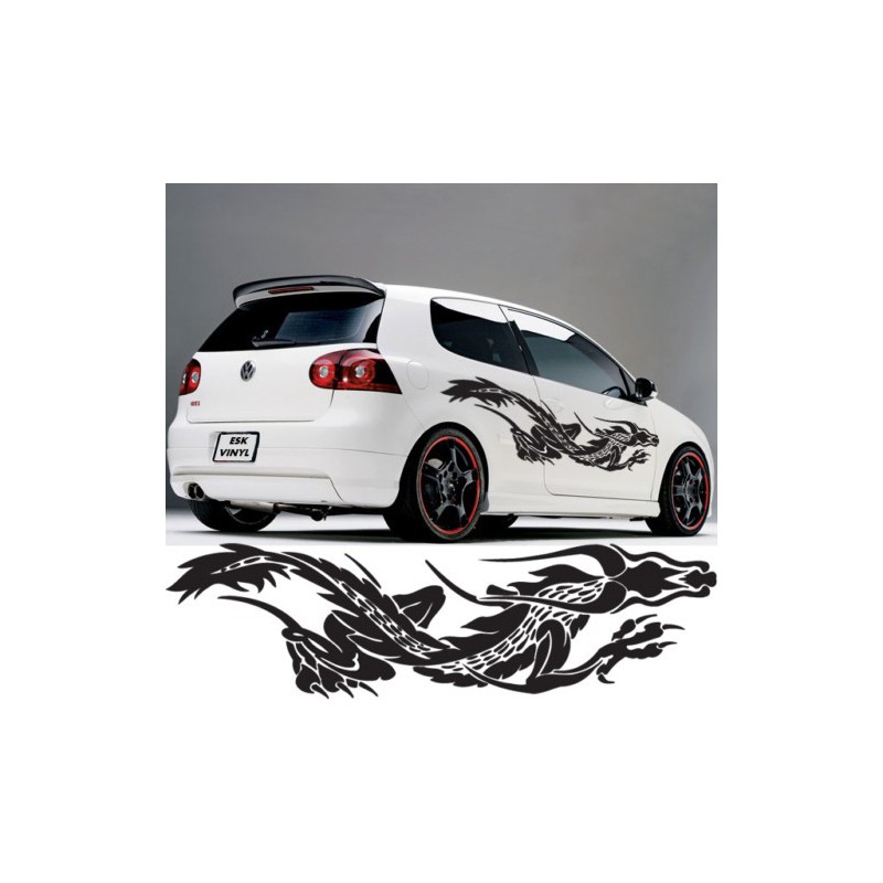 Tribal Car Side Decal 2pcs