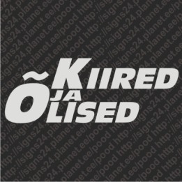 Fast and Greasy - vinyl decal, bumper sticker
