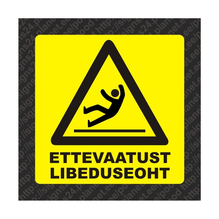 Videovalve - Hoiatuskleebis