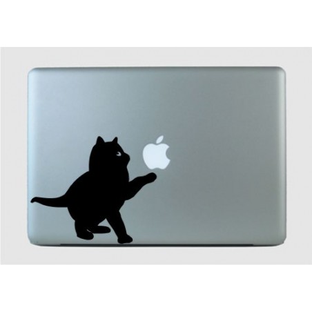 Playing Kitten - Vinyl Art MacBook Laptop Skin Decal Sticker 
