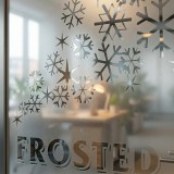 Custom Designed Dusted/Frosted Vinyl For Windows and Other Glass Substrates