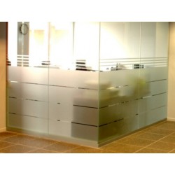 Custom Designed Dusted/Frosted Vinyl For Windows and Other Glass Substrates