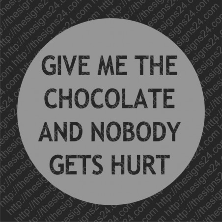  Give Me The Chocolate and Nobody Gets Hurt - heat transfer picture