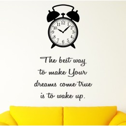 Best way To Make Your Dreams Come True - kleebitav seinadekoratsioon seina kleebis