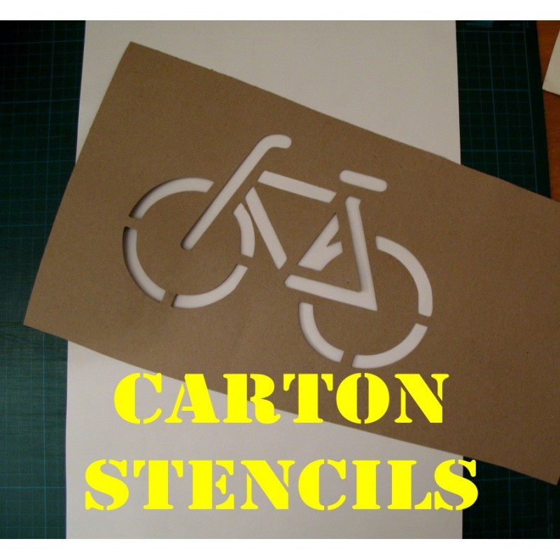 Carton Stencil With Custom Design
