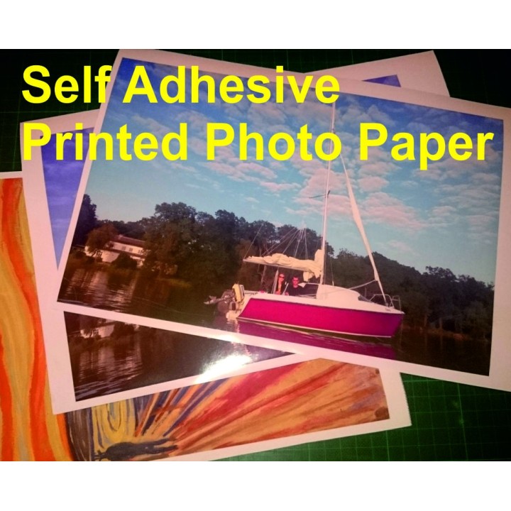 self adhesive photo paper prints