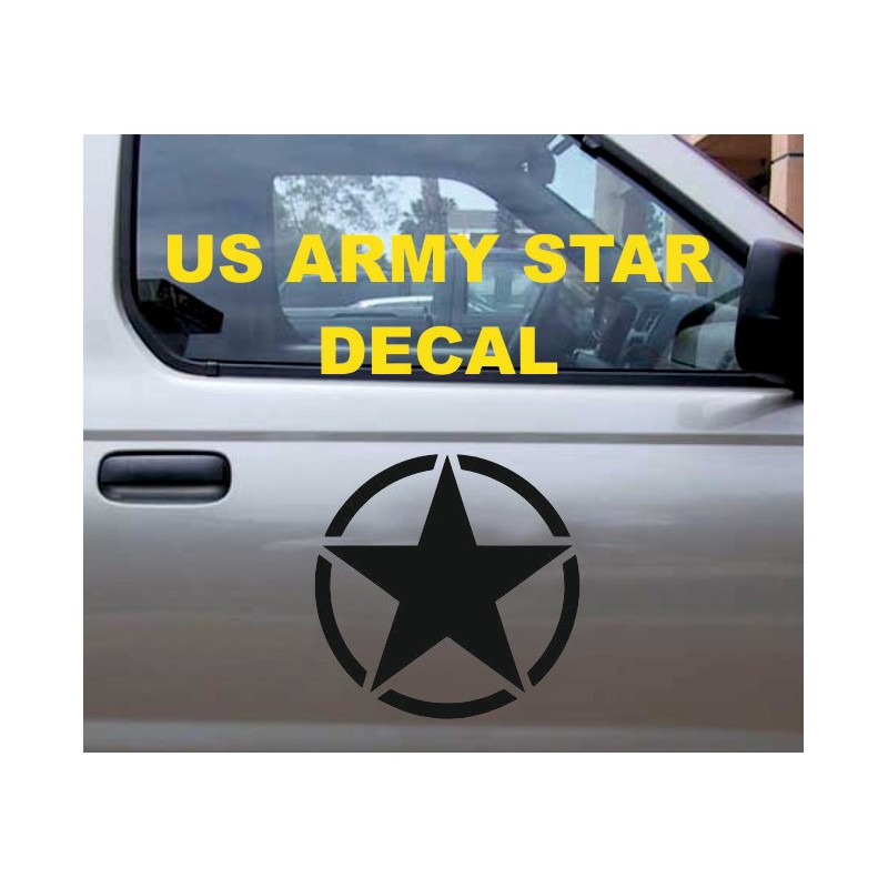USA armee logo täht kleebis