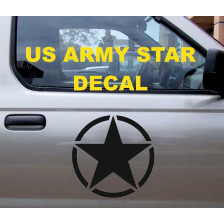 USA armee logo täht kleebis
