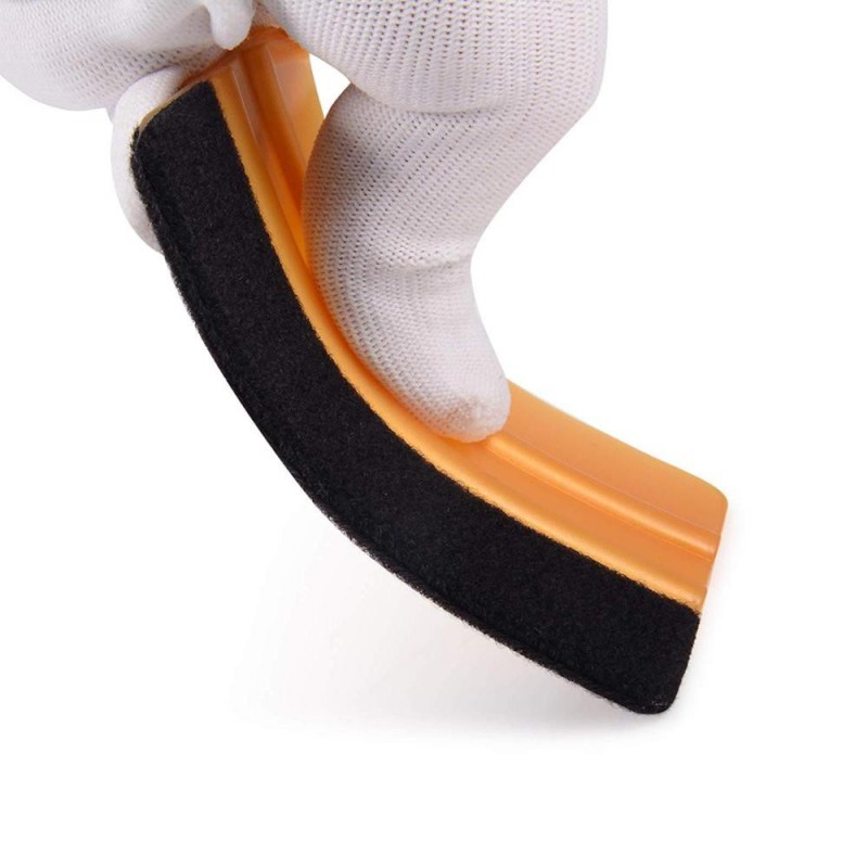 Gold Squeegee With Felt, vinyl application tool