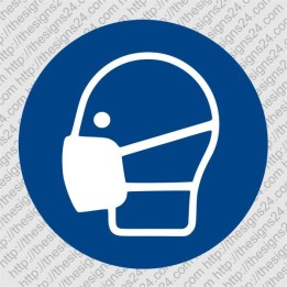 KANNA HINGAMISTEEDE KAITSEMASKI - KOHUSTAV ISO OHUTUSKLEEBIS