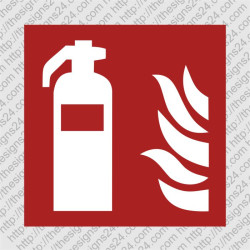 Fire Extinguisher Location sticker