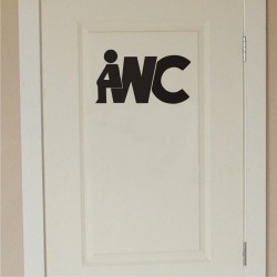 WC Toilet Door Sign v7
